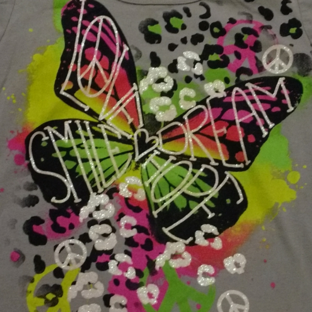 Shimmery Rocker Girl Shirt
